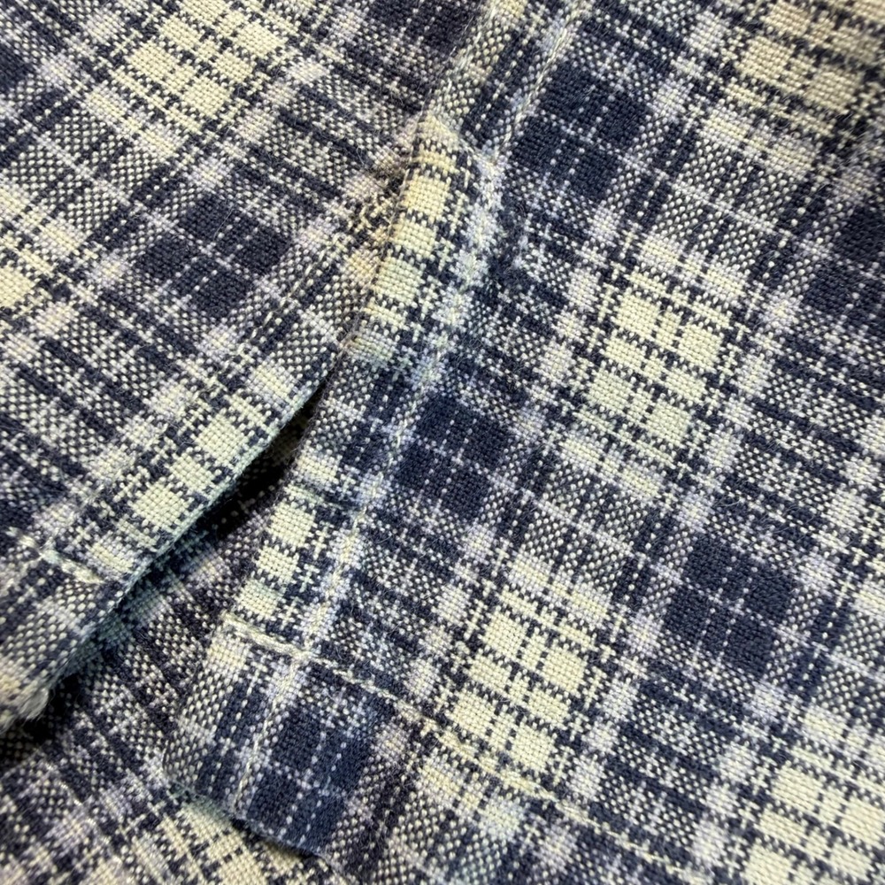 Ralph Lauren Button Down Mens XXL Blue Plaid Greggor Long Sleeve Shirt EUC - Picture 11 of 14